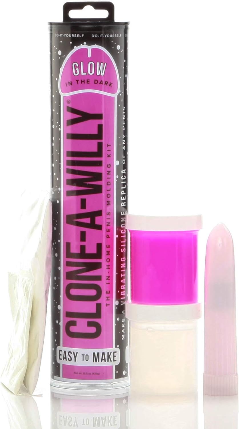 CLONE A WILLY HOT PINK GLOW IN THE