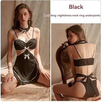 BABY DOLL CAMARERA BLK MED