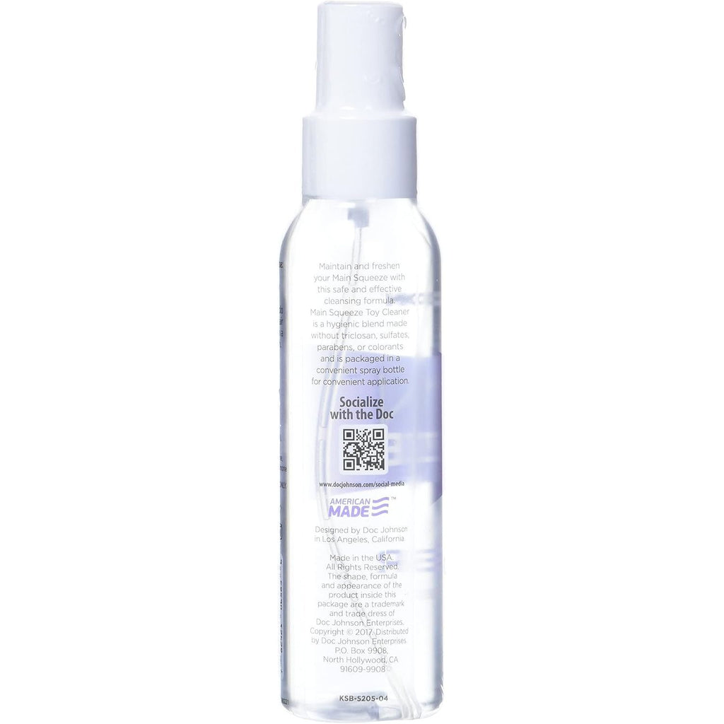 MAIN SQUEEZE 4oz TOY CLEANER