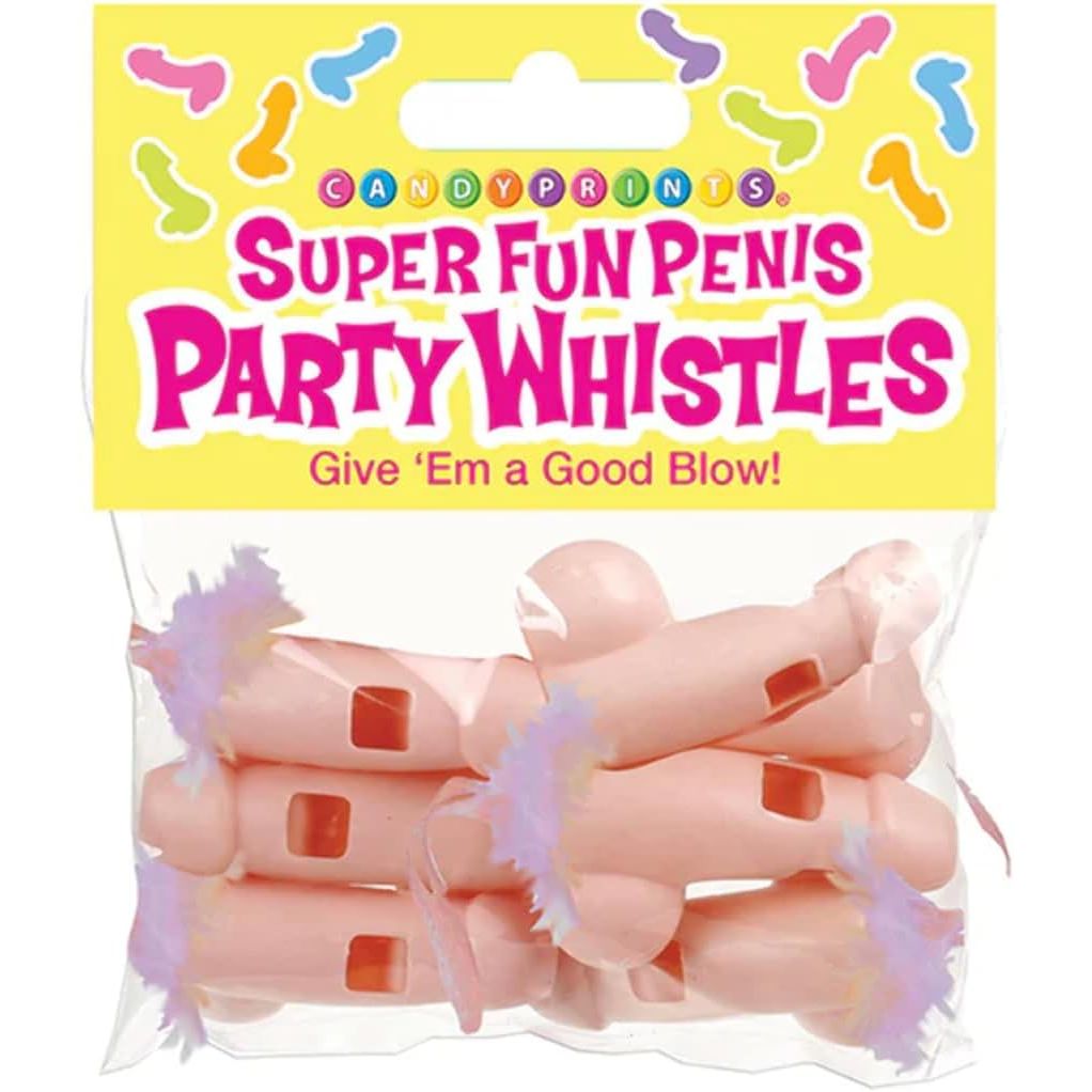 SUPER FUN PENIS PARTY WHISTLES