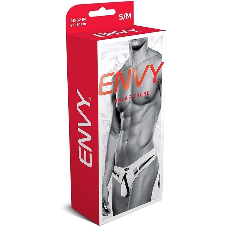 ENVY BULGE THNG WHT ML