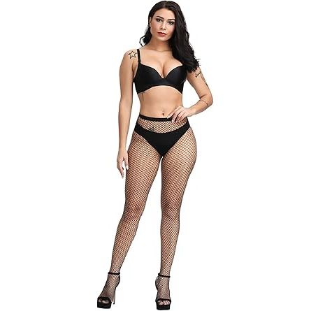 FISHNET PANTYHOSE BLACK