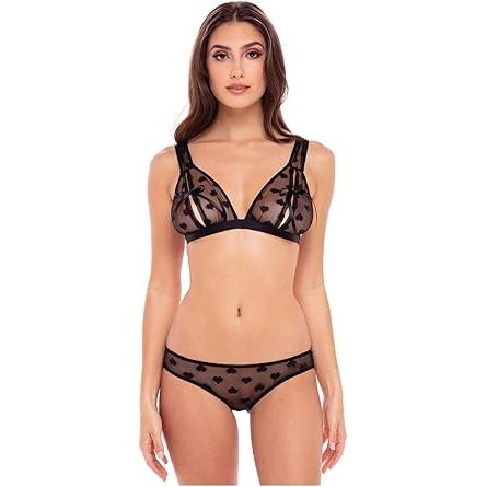 PEEK A BOO BRA & PANTY SM