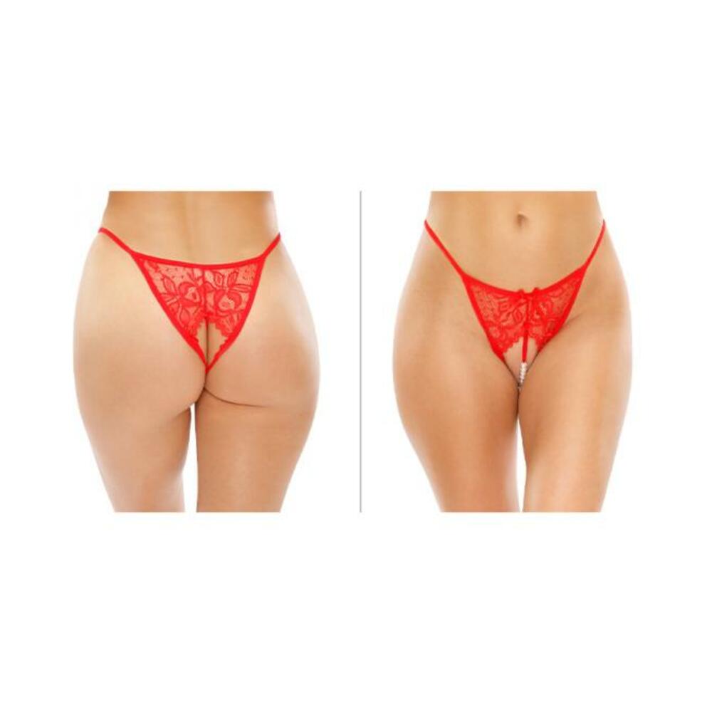 CALLA CRCHLS PRL PNTY RED L/XL