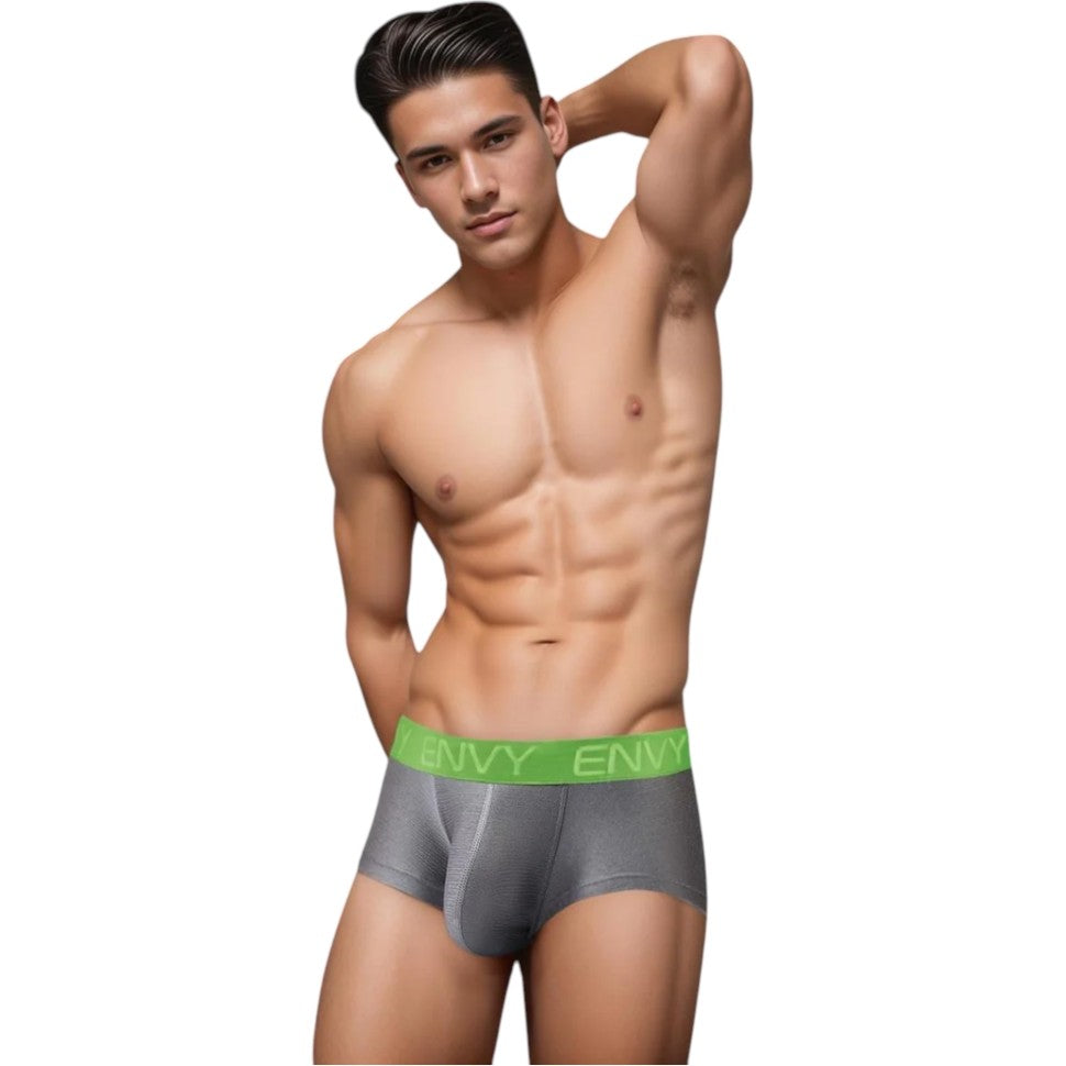 ENVY SEXY SLINKY THONG GRY ML