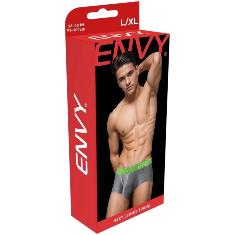 ENVY SEXY SLINKY THONG GRY ML