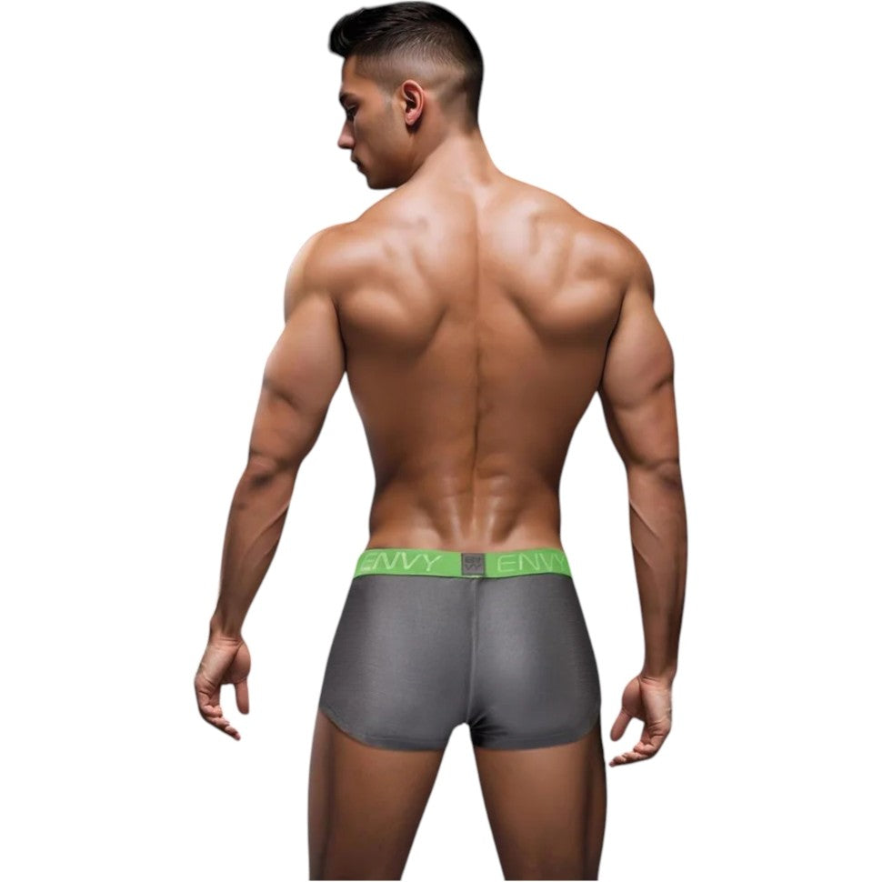 ENVY SEXY SLINKY THONG GRY ML