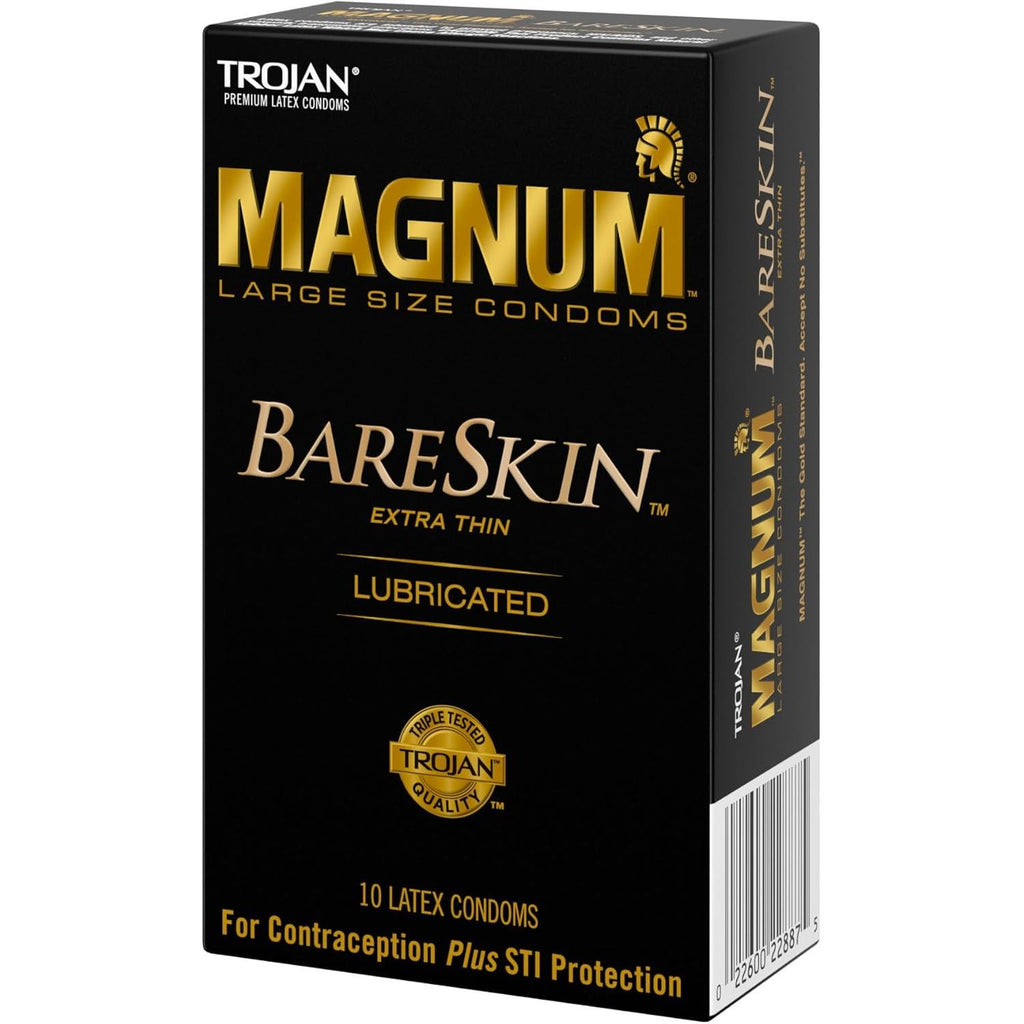 TROJAN MAGNUM BARESKIN 10ct