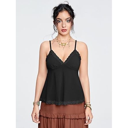 BABYDOLL OPEN TOP BLK