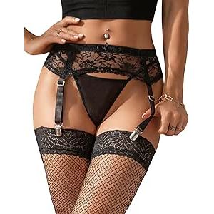 GARTER BELT BLACK M/L