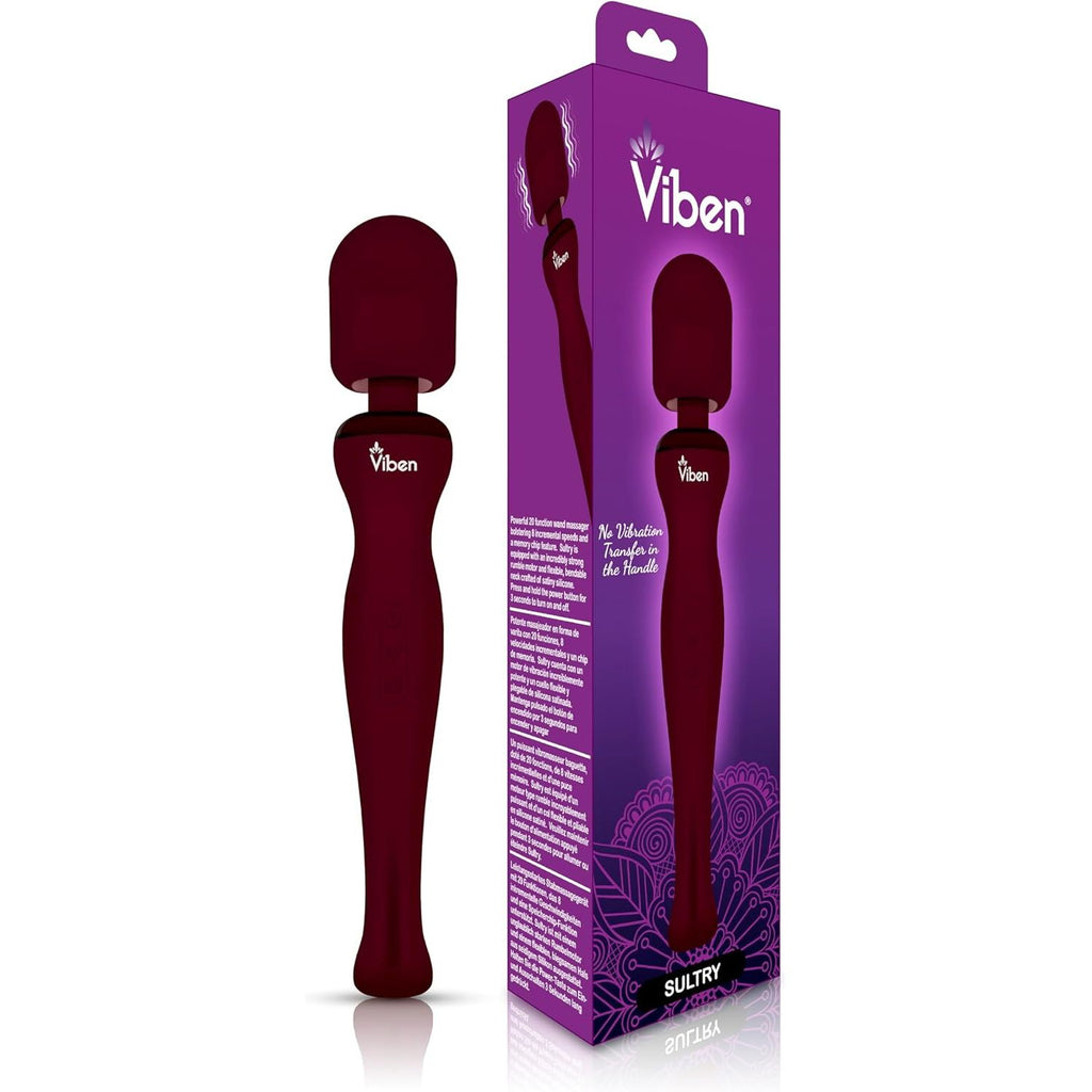 SULTRY RCHRGBL WAND RUBY