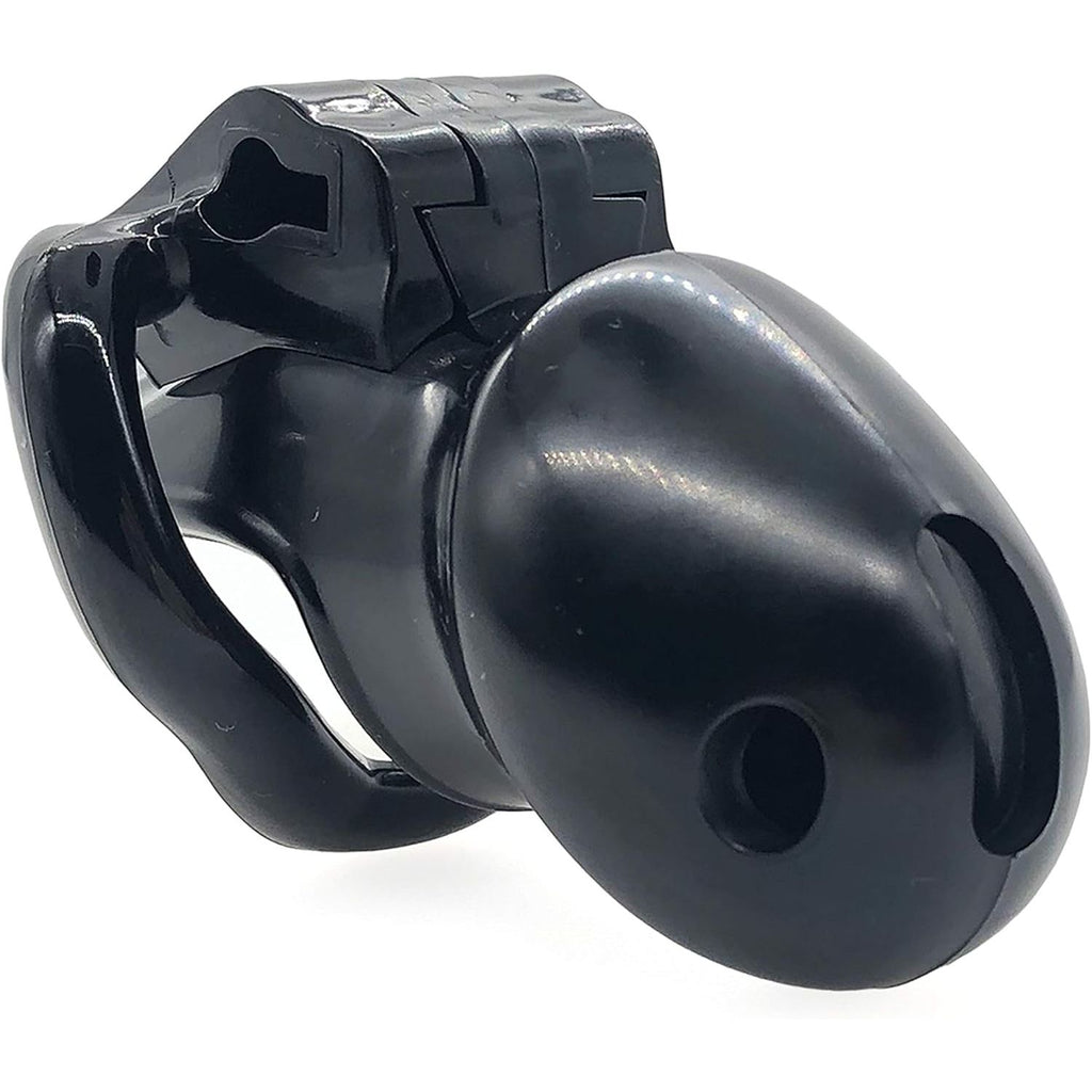 RESIN COCK CAGE 4" BLACK