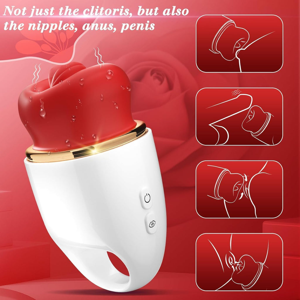 BIG LIPS SUCTION/LICKING RED