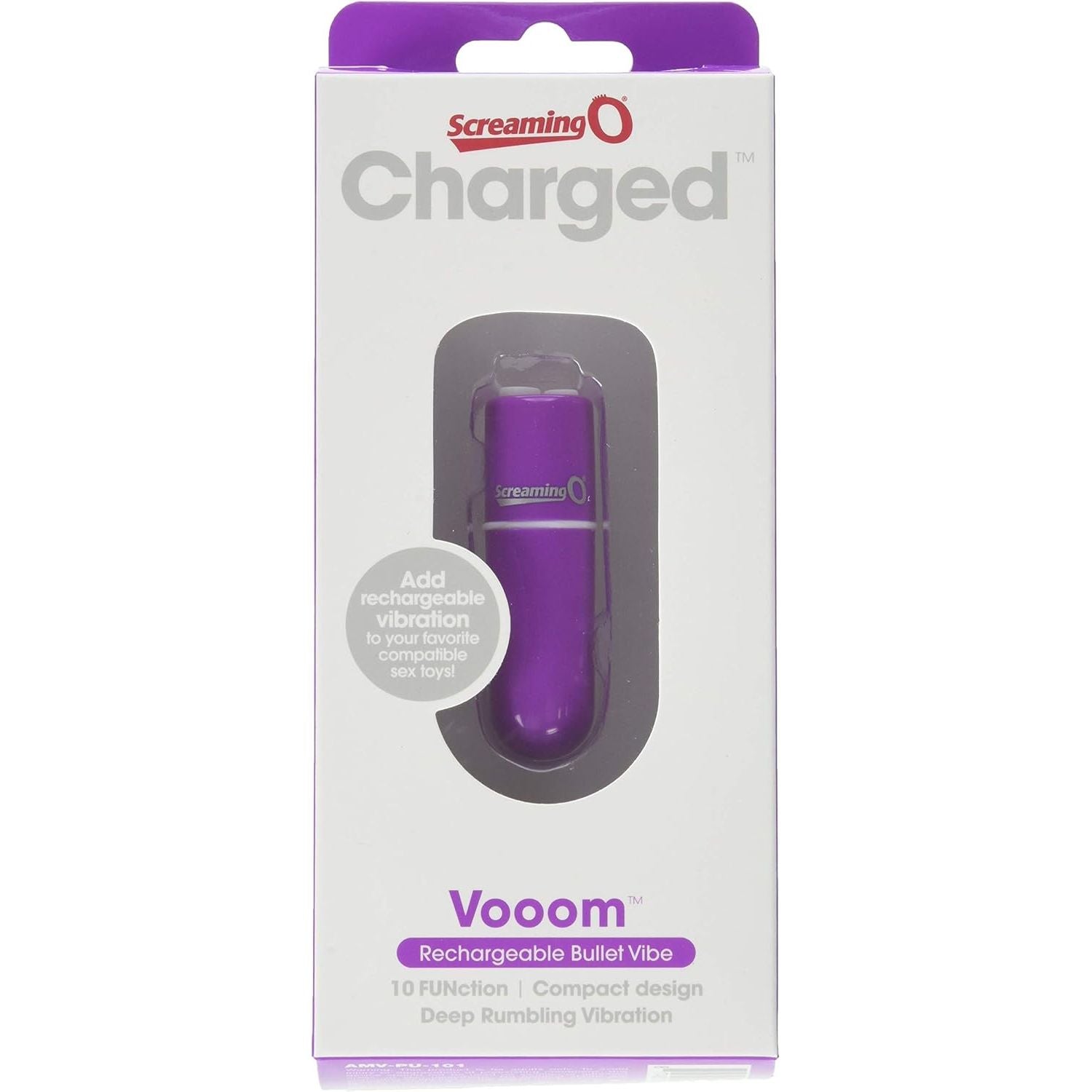 VOOOM RECHARGEABLE BULLET ASST (DC)