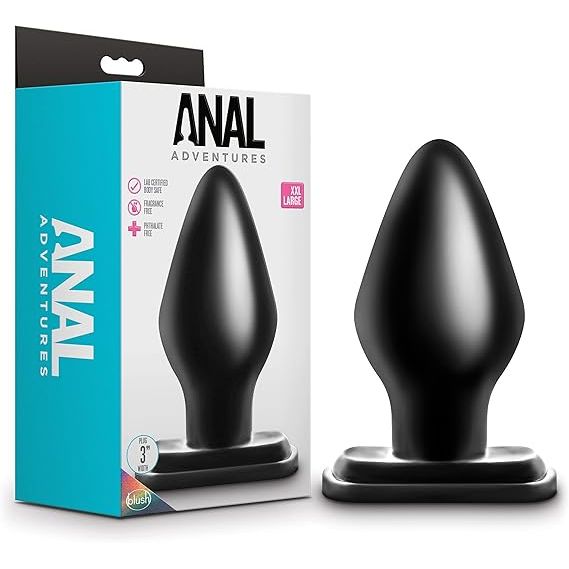 ANAL ADVENTURES XXLPLUG BLK