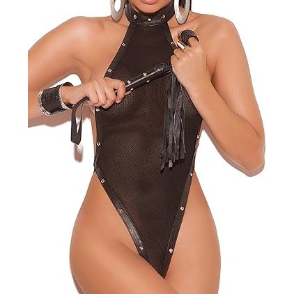 TEDDY THONG FSHNT BLK