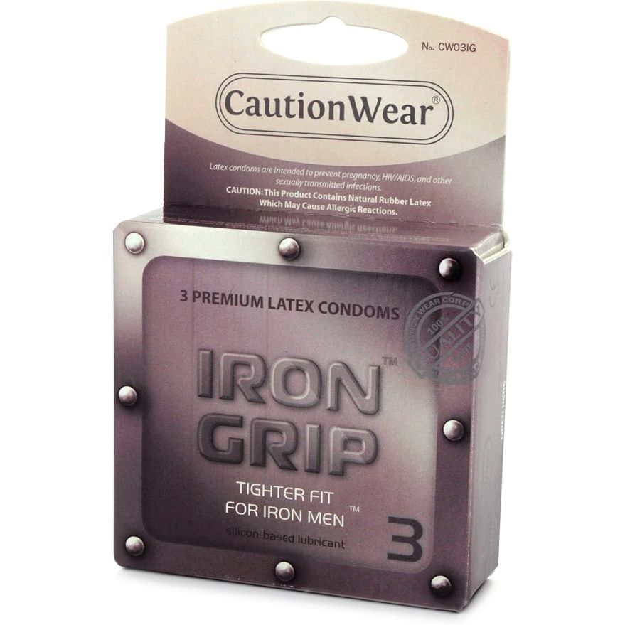 IRON GRIP CONDOMS 3pk