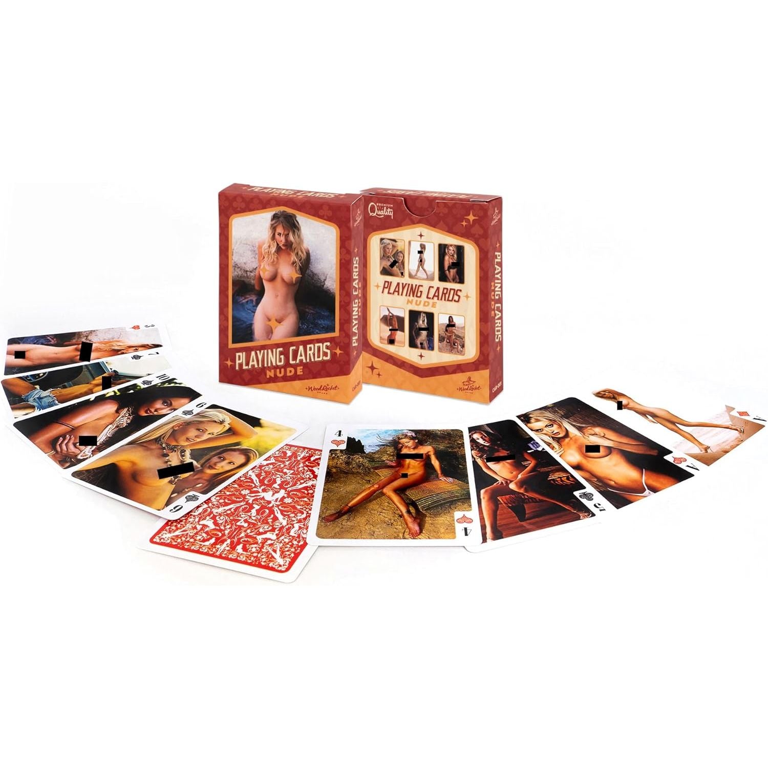 NUDE PLAYING CARDS WOODROCKET