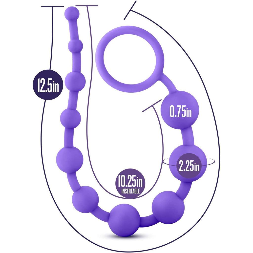 SILICONE 10 ANAL BEADS