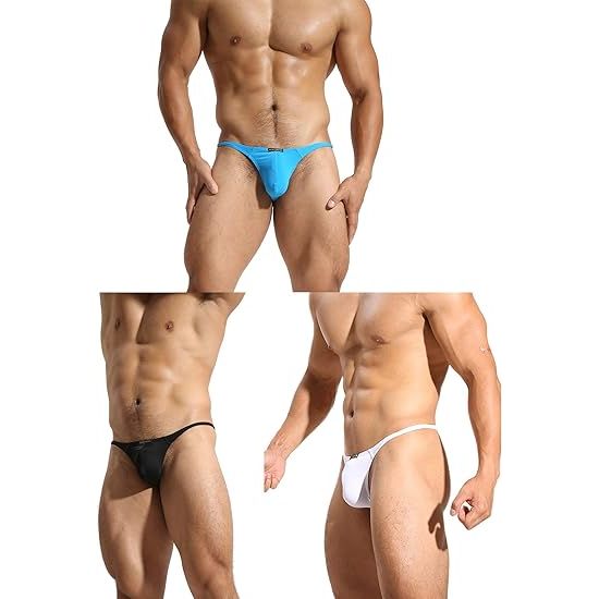MEN'S G-STRING W/T-BACK BLK