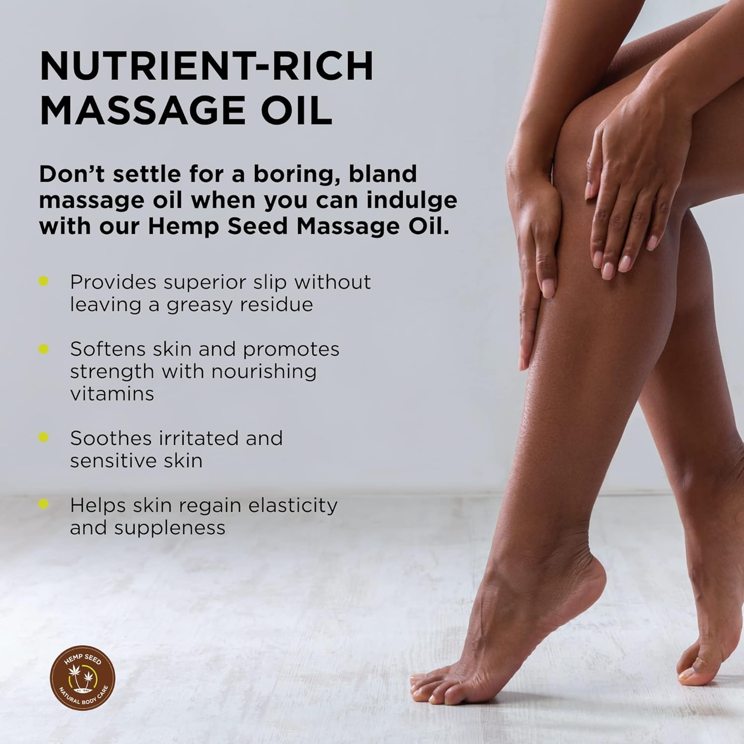 EB UNSCENTED 8oz MASSAGE OIL