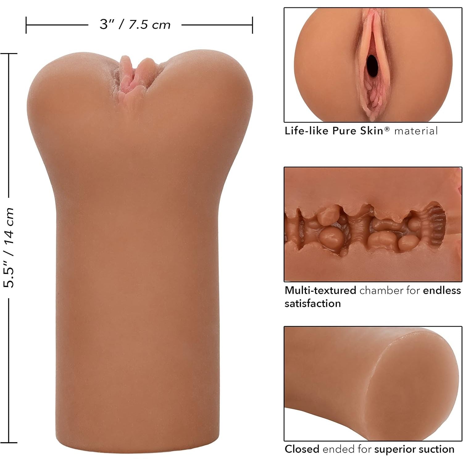 BOUNDLESS VULVA BROWN