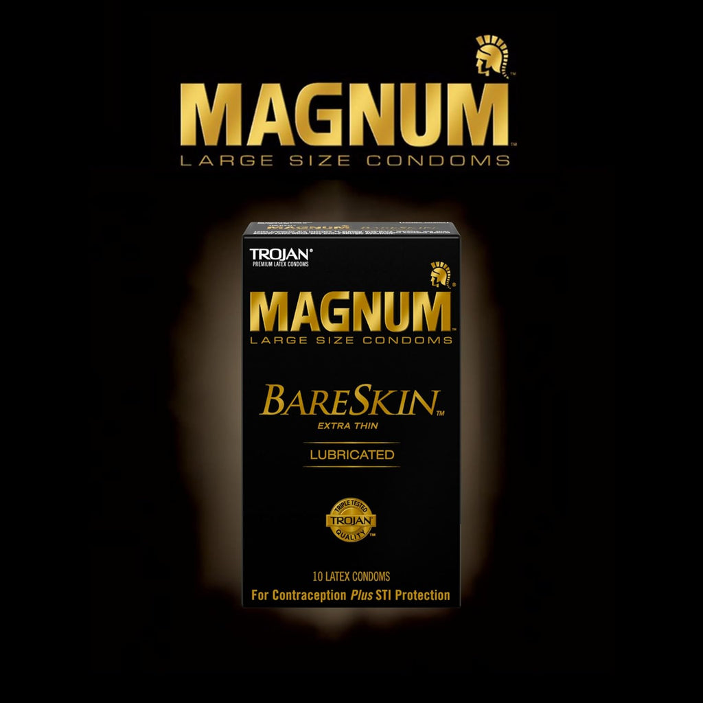TROJAN MAGNUM BARESKIN 10ct