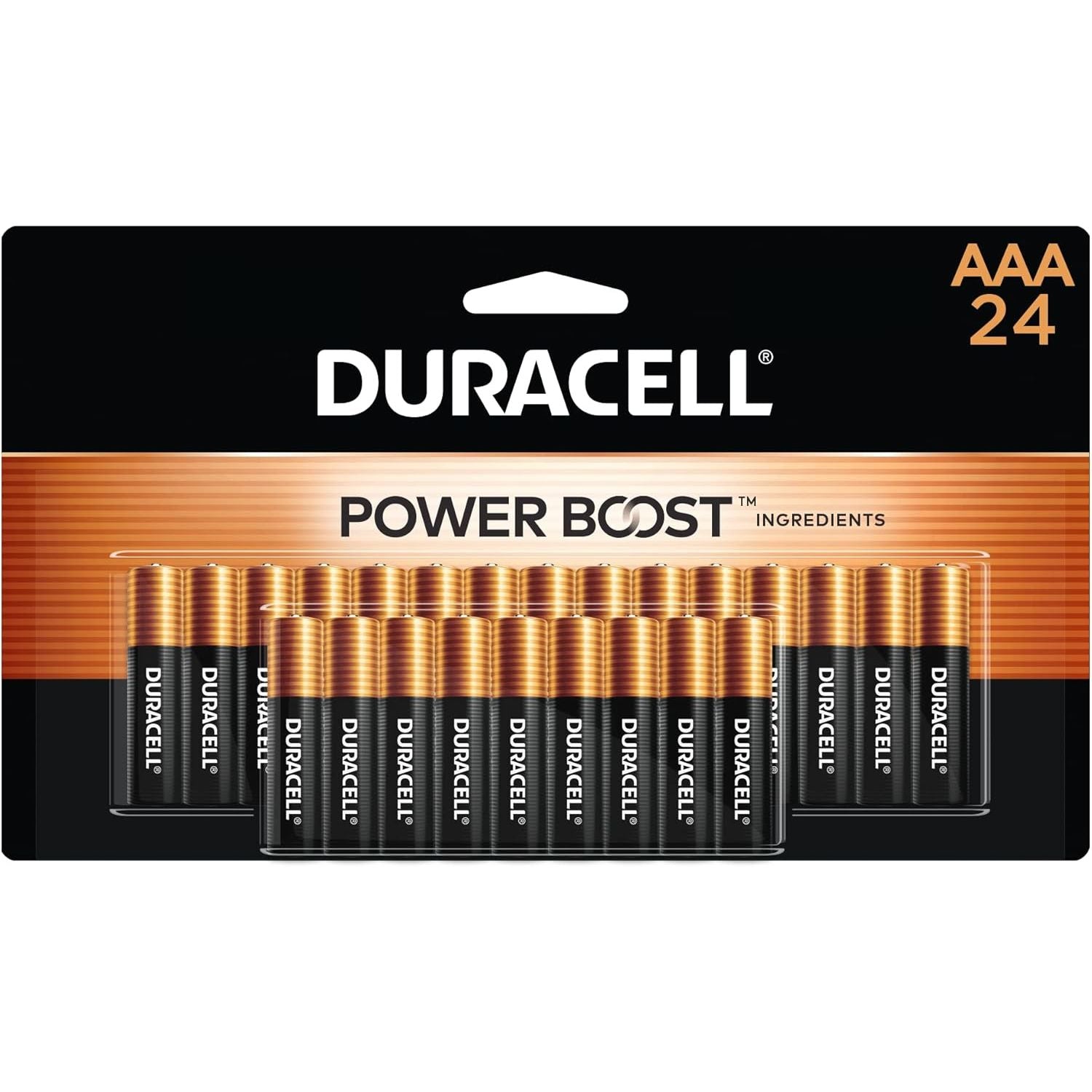 AAA BATTERY ENERGIZER/DURACELL (24ct) $1.79