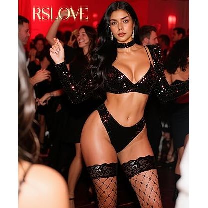 THIGH HIGH STOCKINGS FISHNET BLACK