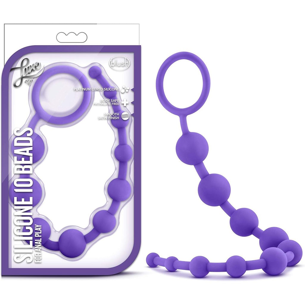 SILICONE 10 ANAL BEADS