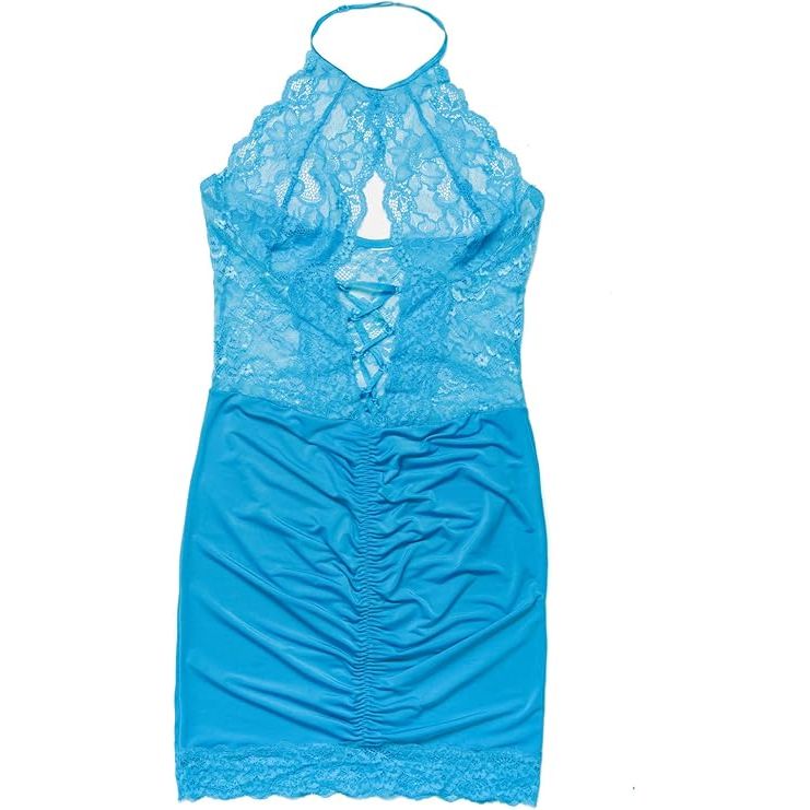 CHEMISE 3p SET BLUE OS