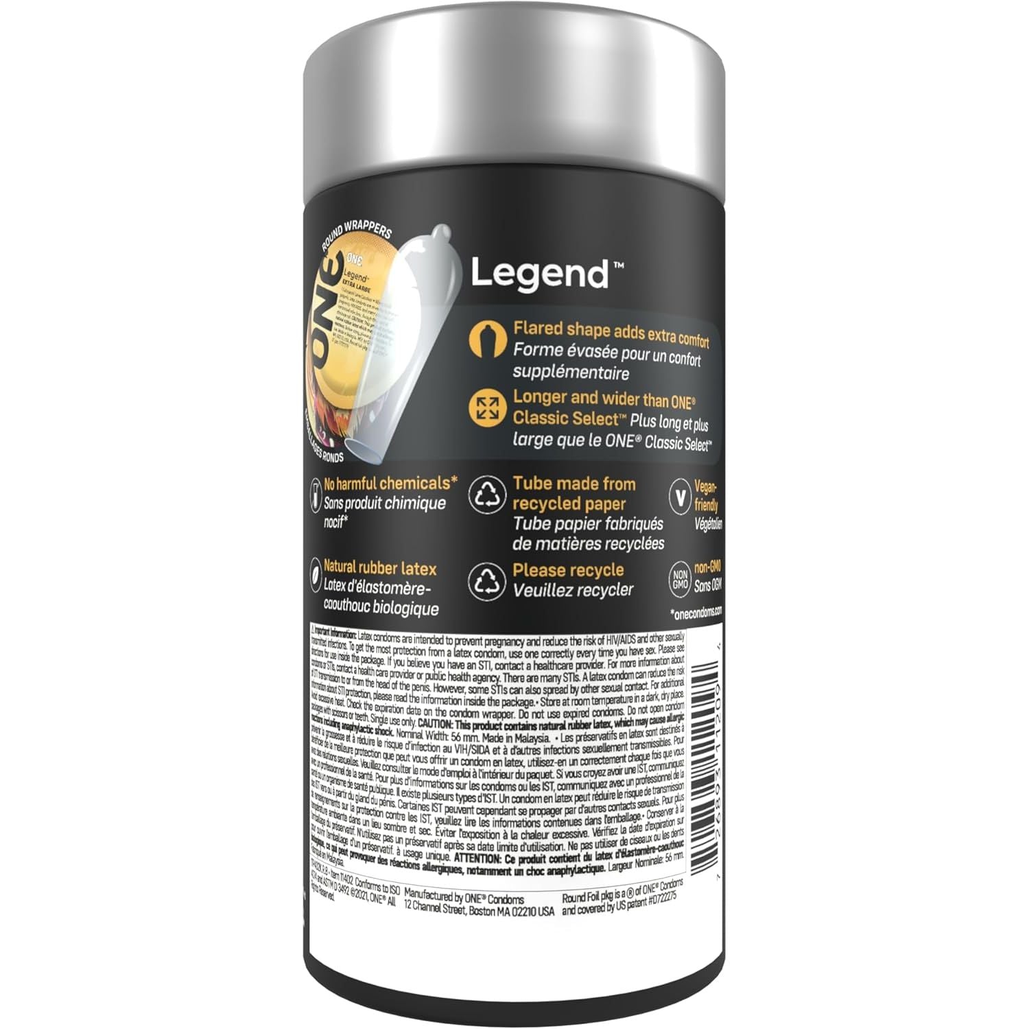 ONE LEGEND XL CONDOMS 12ct