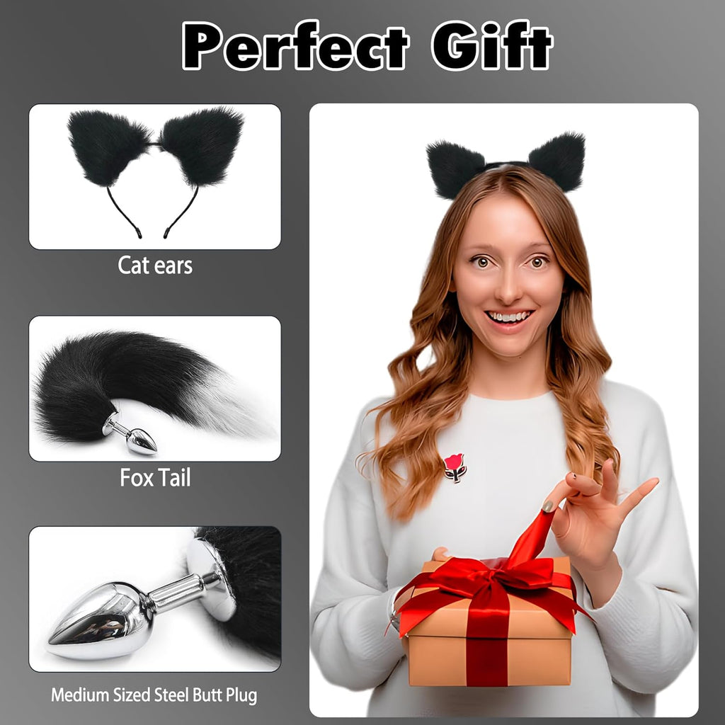 FOXY FOX TAIL PLUG SLCN