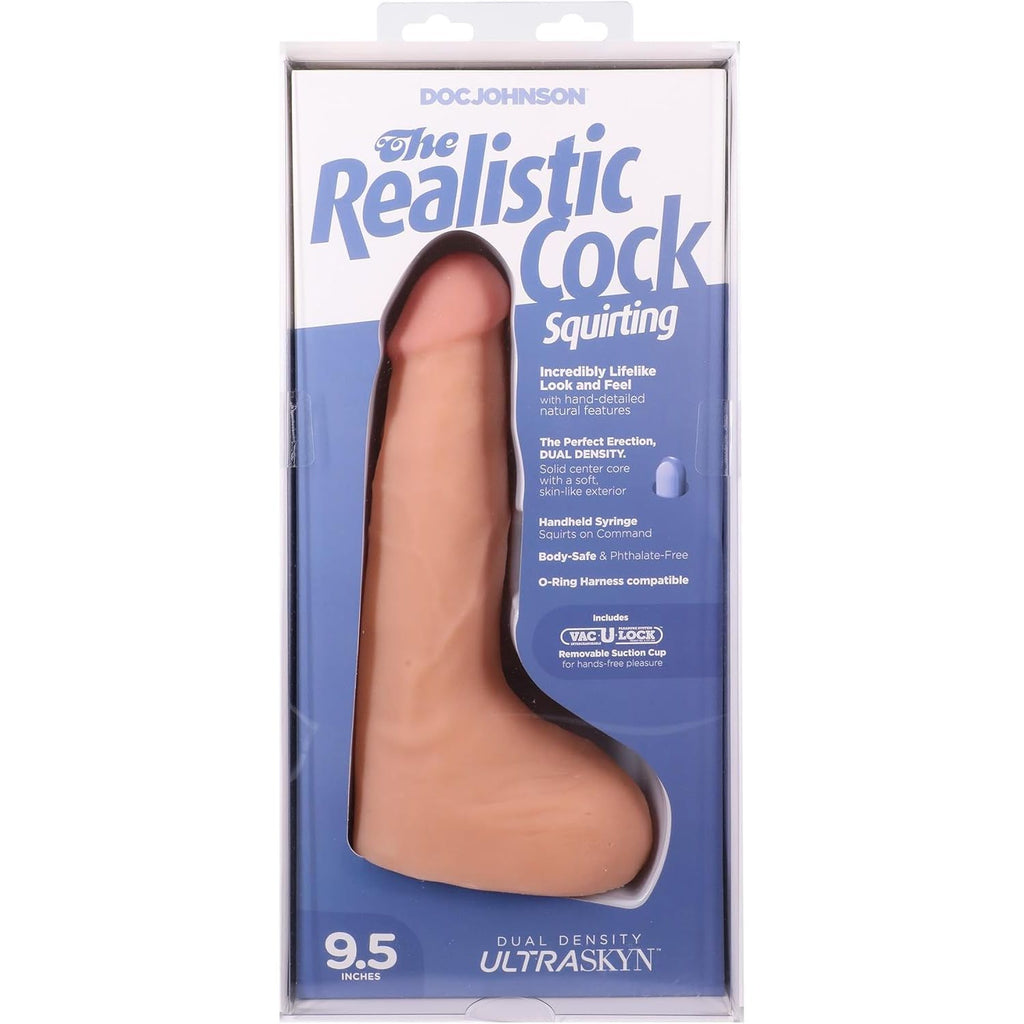 REALISTIC SQRTG COCK 9.5"/BLLS