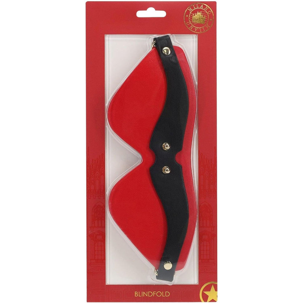 OUCH! MILAN BLINDFOLD BLK/RD
