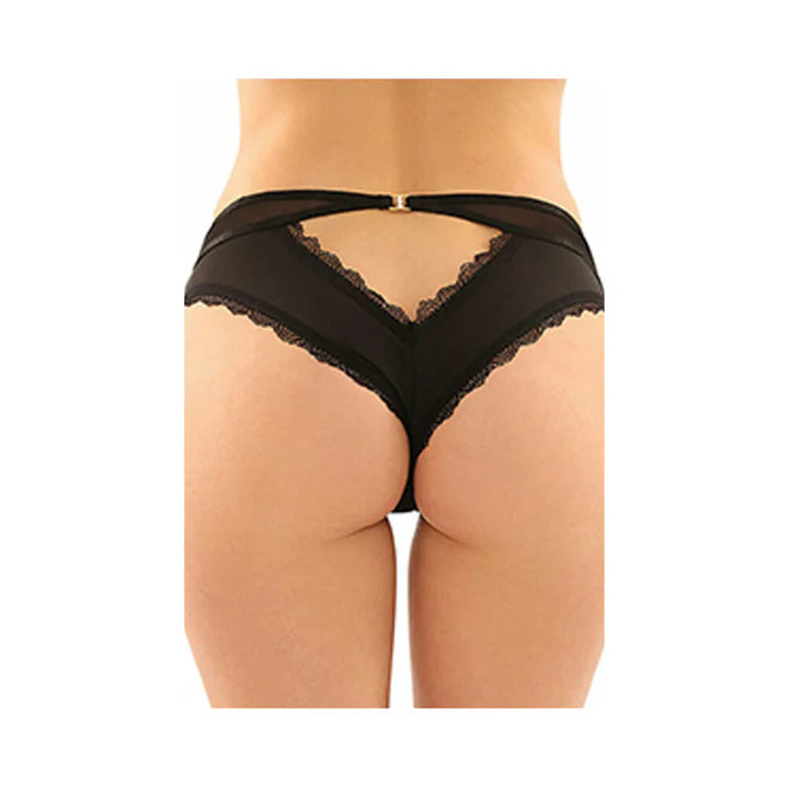 DAHLIA CHEEKY HPSTR BLK L/XL