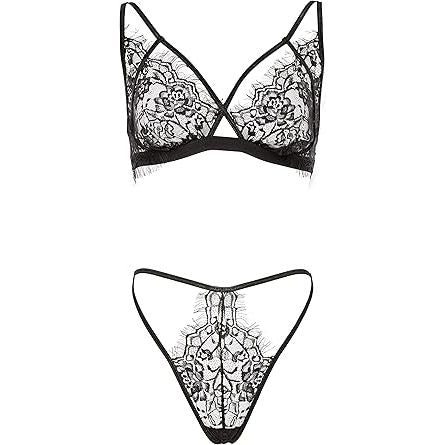 MAPALE' 2pc SET BLK M/L 8134