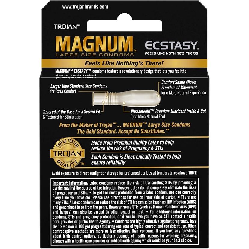 TROJAN GOLD MAGNUM COLLECTION 3pk