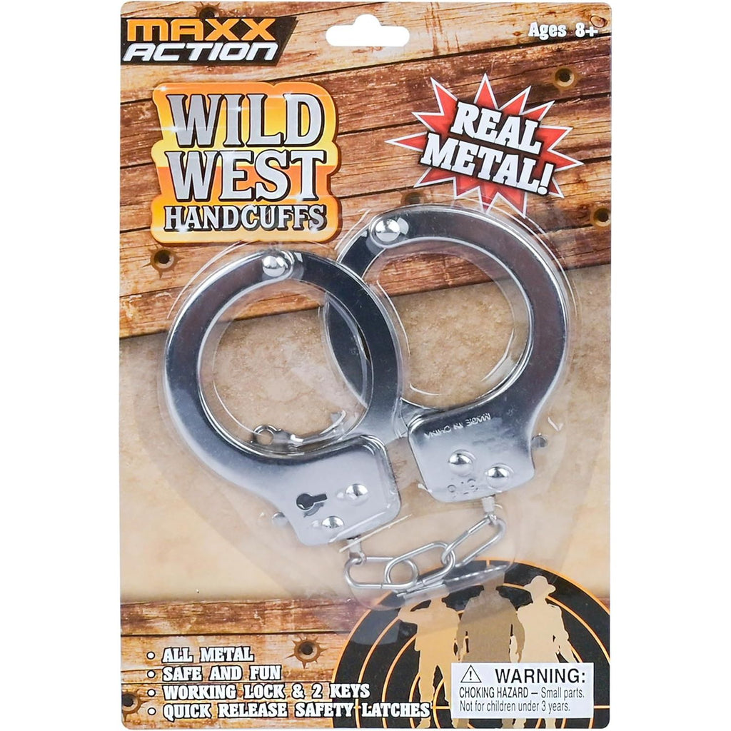 METAL HAND CUFFS-SILVER