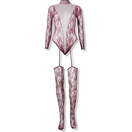 TEDDY BODYSTOCKING DMND CHRY Q