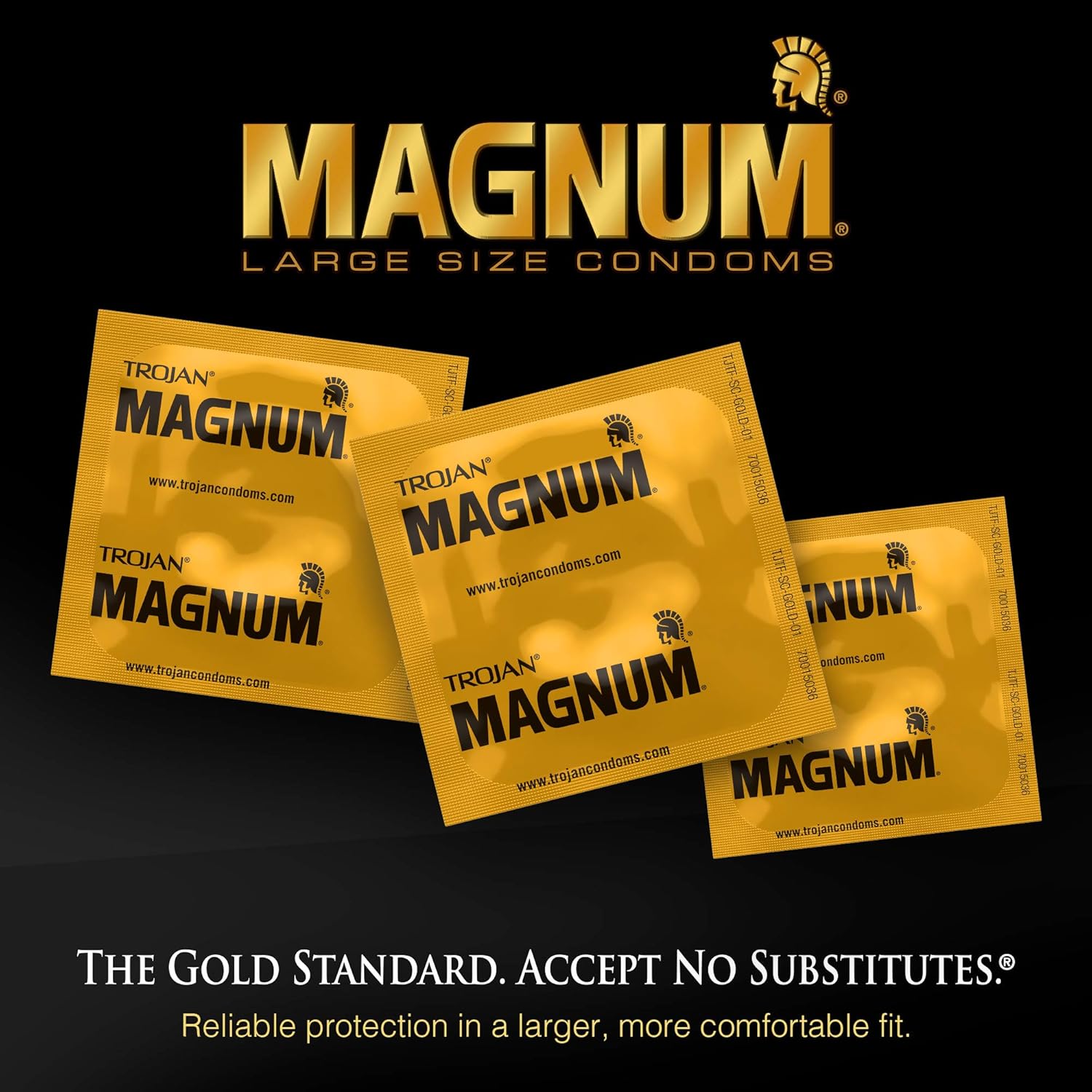 TROJAN MAGNUM THIN 12pk