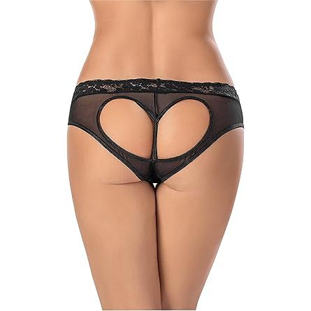 HEART FRONT 3p SET BLACK OS