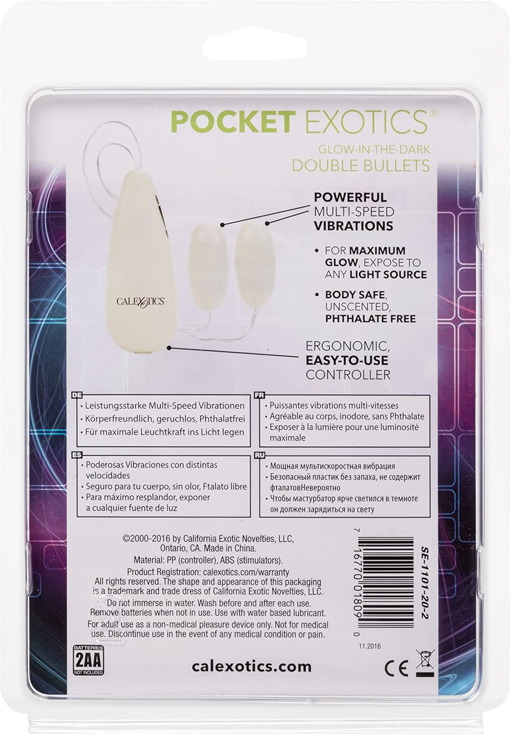 POCKET EXOTIC GLOW BULLET (20)
