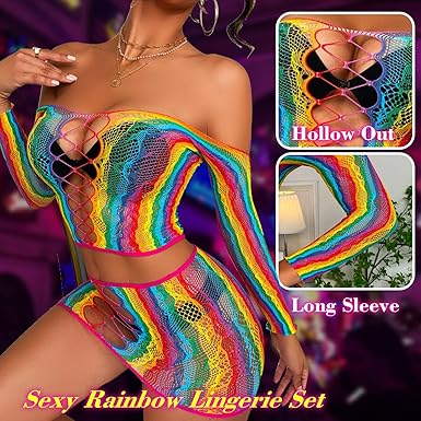 VIVACE 2pc SET RAINBOW O/S