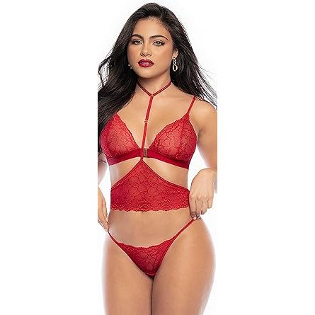 THREE PIECE SET RED L/XL