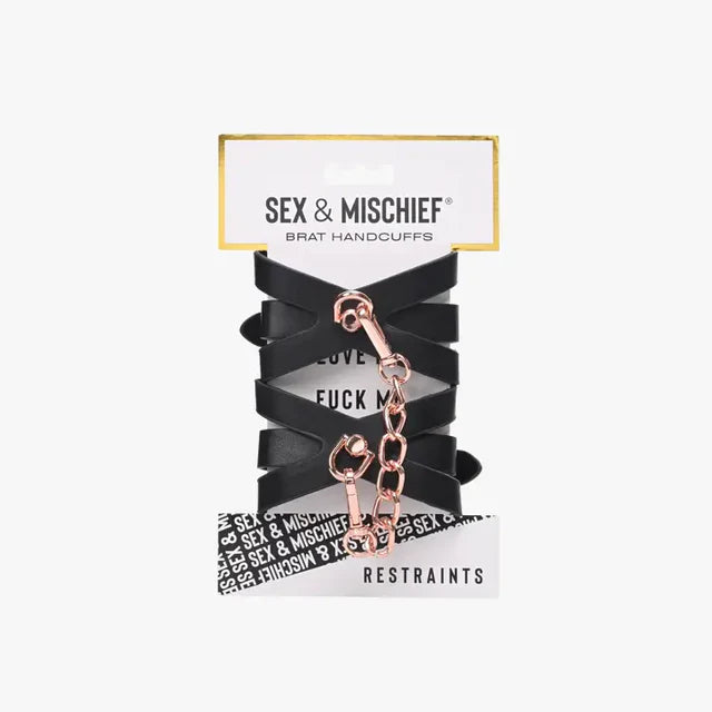 S&M BRAT HANDCUFFS