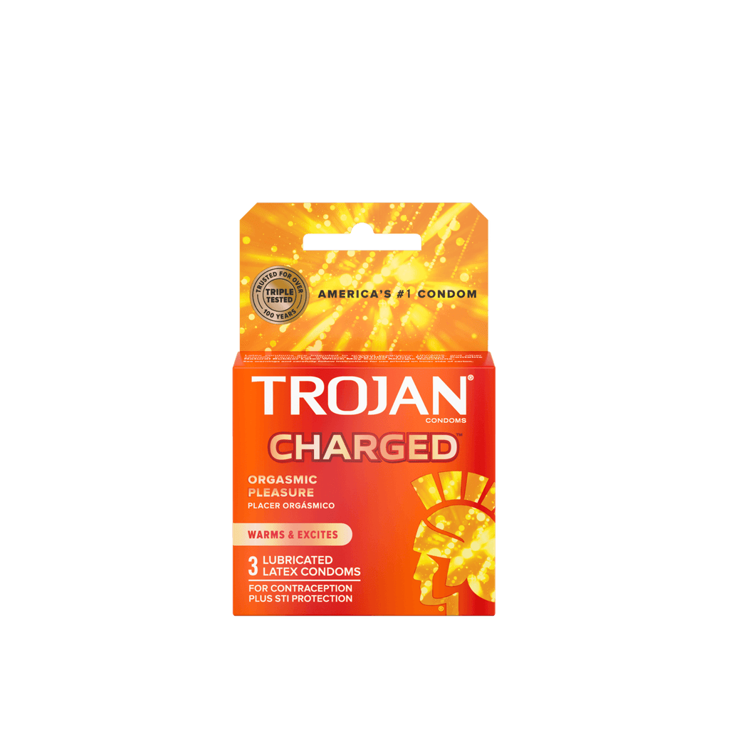 TROJAN INTENSIFIED CHARGED 3pk
