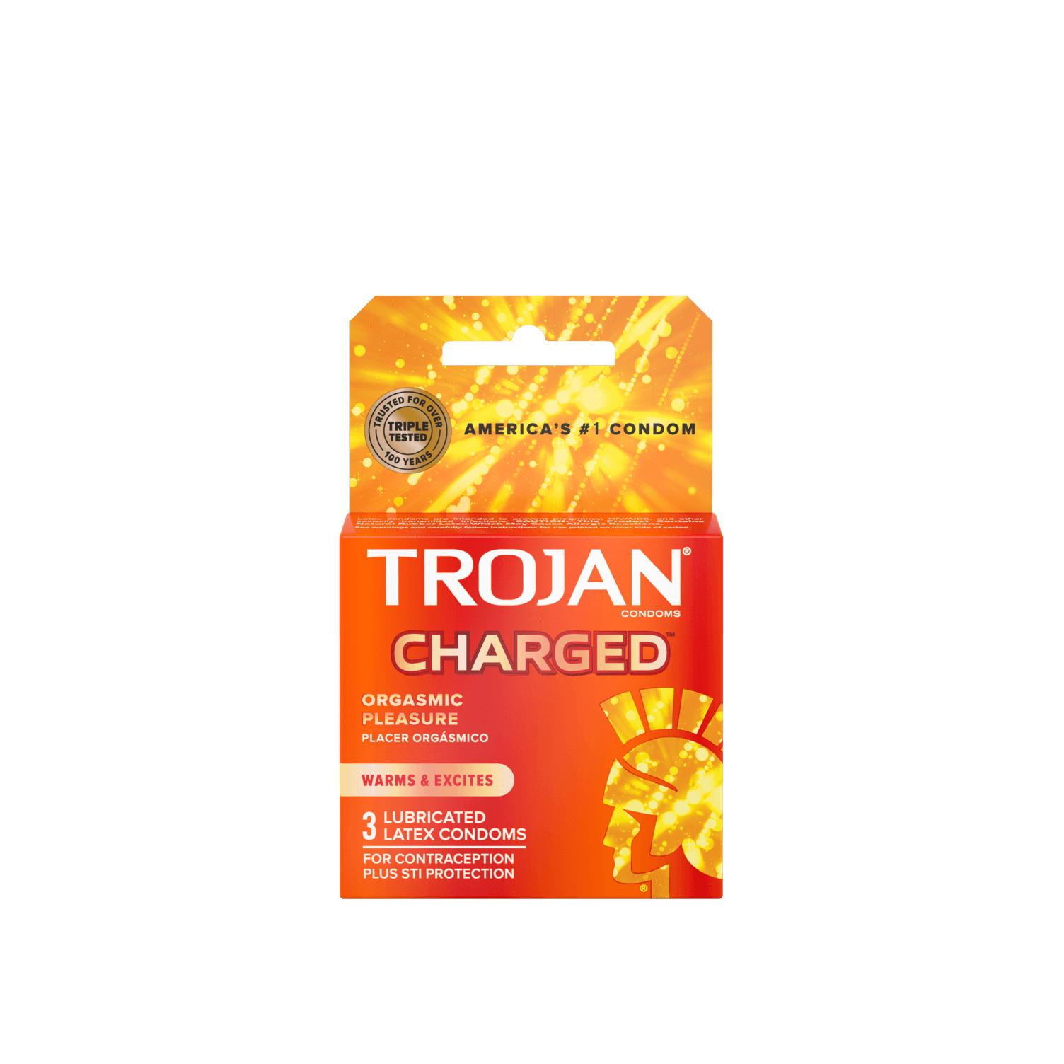 TROJAN INTENSIFIED CHARGED 3pk