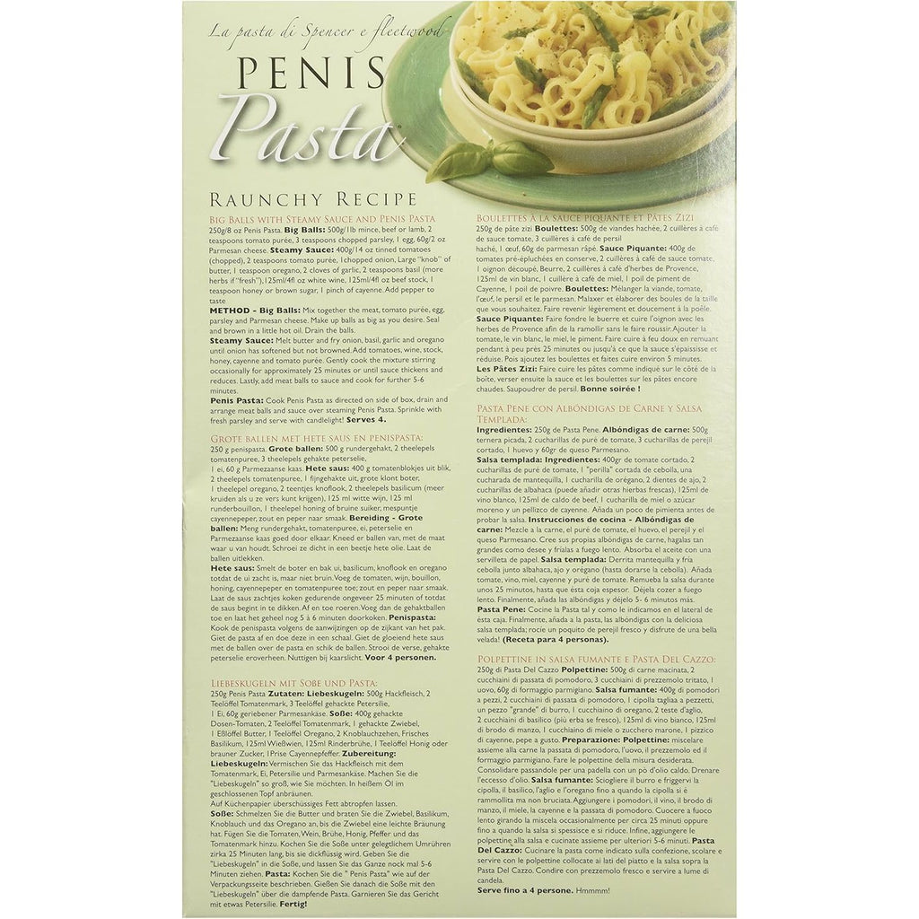 PENIS SHAPED PASTA OMG