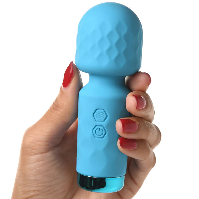 MINI WAND BLUE SLCN 10X